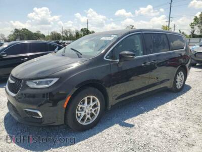 2023 Chrysler PACIFICA Touring L, черный — VIN 2C4RC1BG0PR606557, Copart
