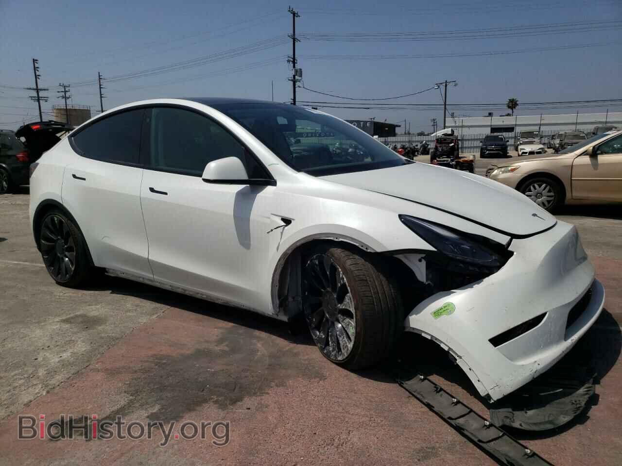 2022 TESLA MODEL Y - VIN: 7SAYGDEF6NF576464 - Фото 4