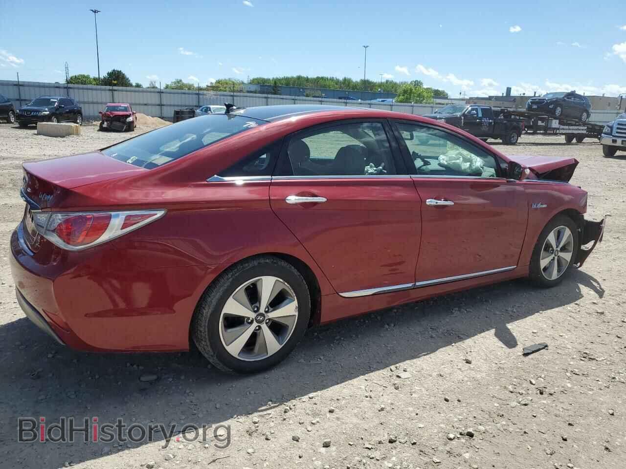 2012 HYUNDAI SONATA - VIN: KMHEC4A43CA040976 - Фото 3