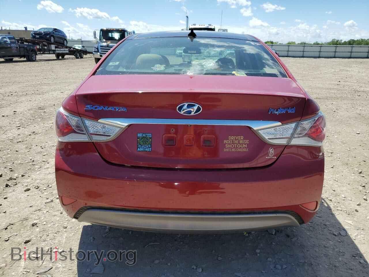 2012 HYUNDAI SONATA - VIN: KMHEC4A43CA040976 - Фото 6
