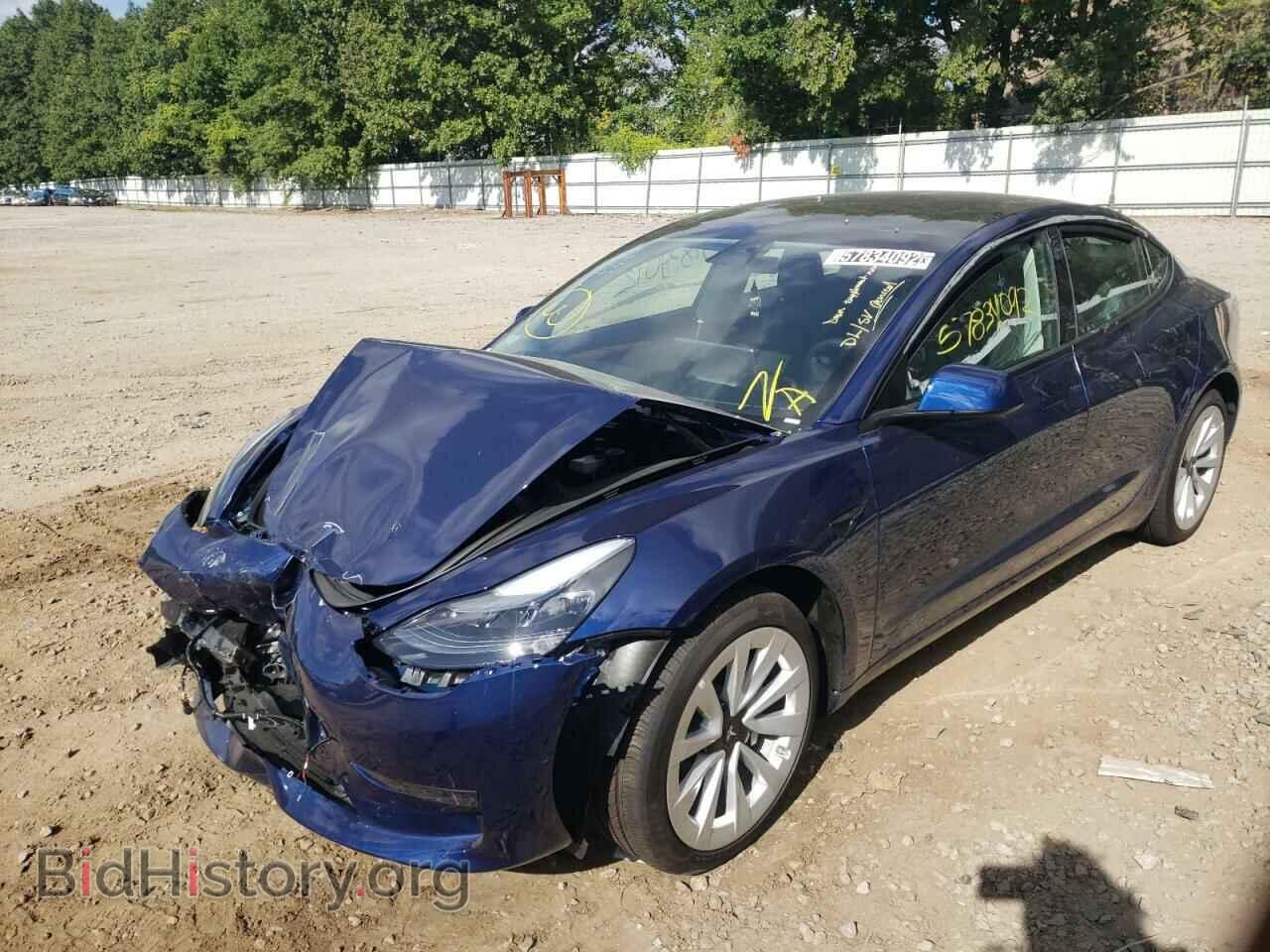 2022 TESLA MODEL 3 - VIN: 5YJ3E1EA9NF286493 - Photo 2