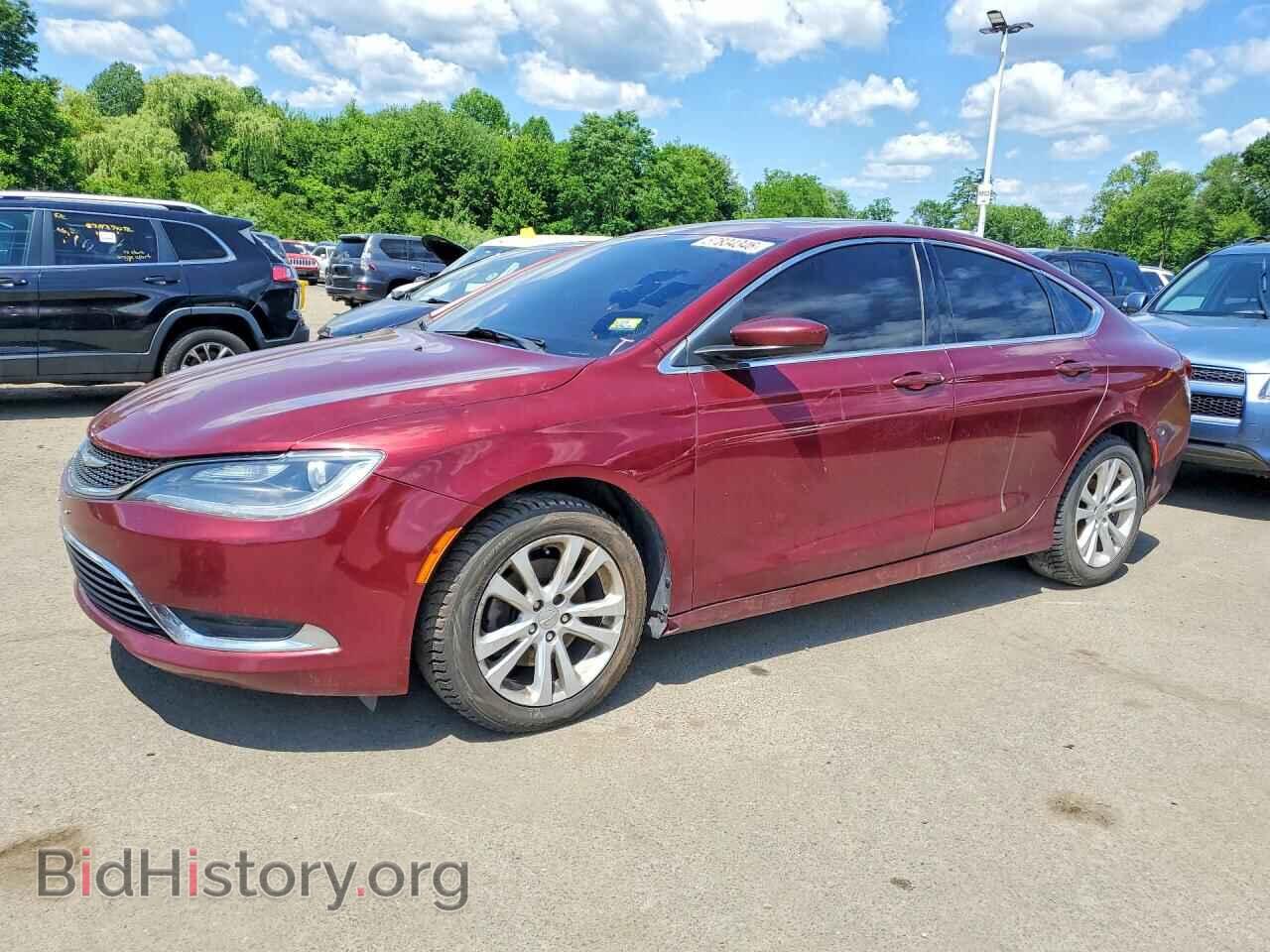 Фотография 1C3CCCAB7GN123009 - CHRYSLER 200 2016