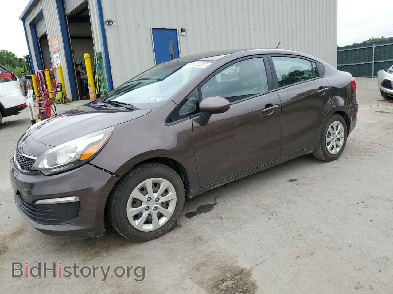 Фотография KNADN4A33G6569139 - KIA RIO 2016