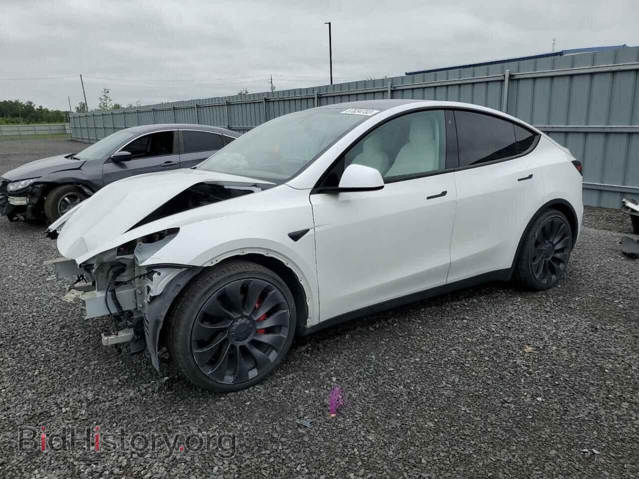 Photo 5YJYGDEF2LF025880 - TESLA MODEL Y 2020