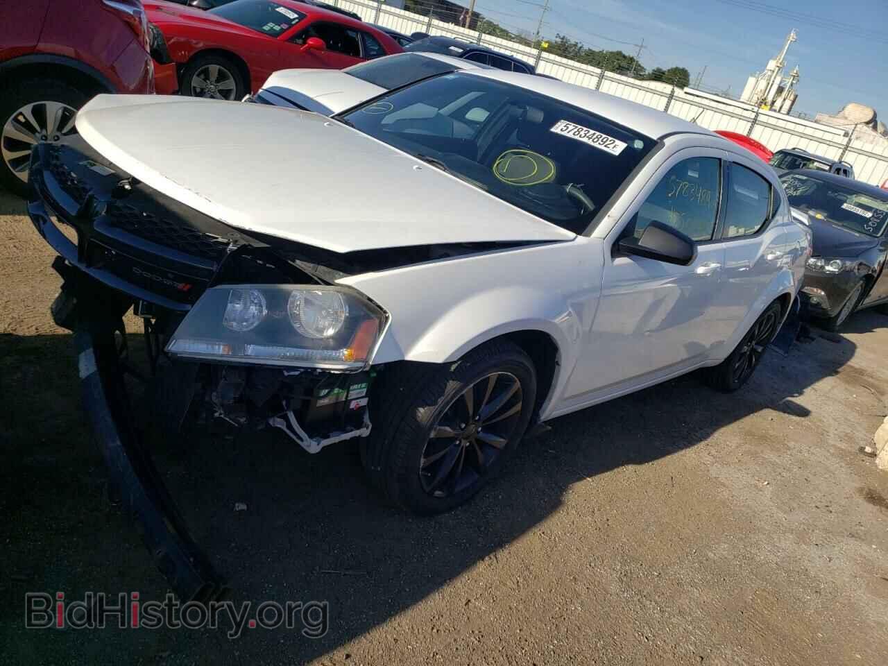 2014 DODGE AVENGER - VIN: 1C3CDZAB0EN227063 - Фото 2