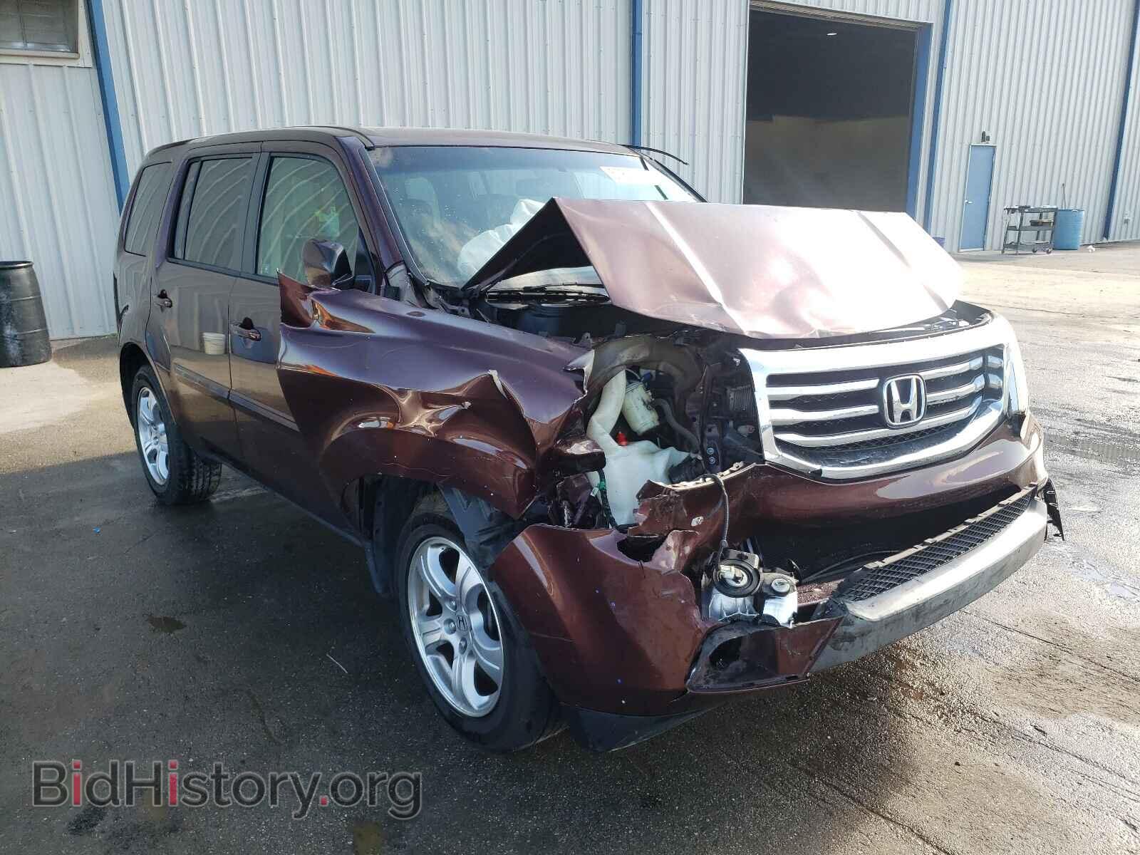 Фотография 5FNYF3H4XCB035709 - HONDA PILOT 2012