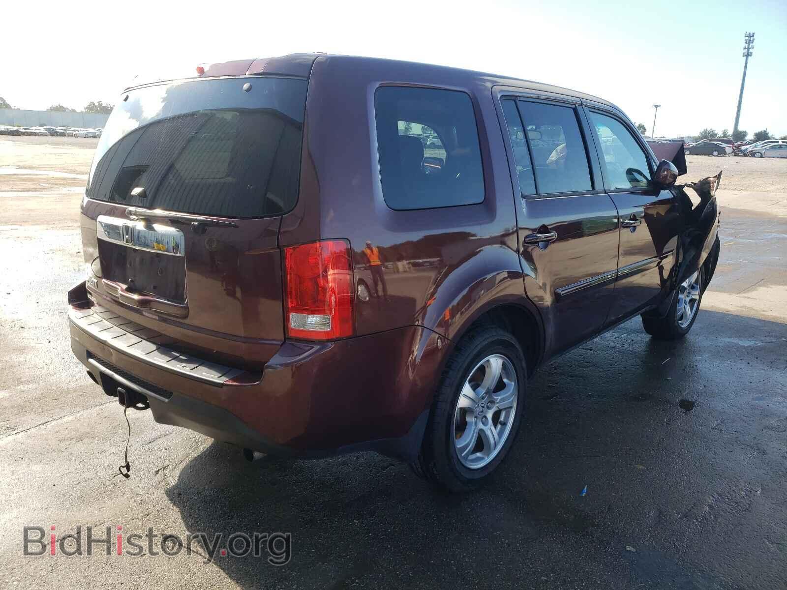 2012 HONDA PILOT - VIN: 5FNYF3H4XCB035709 - Фото 4