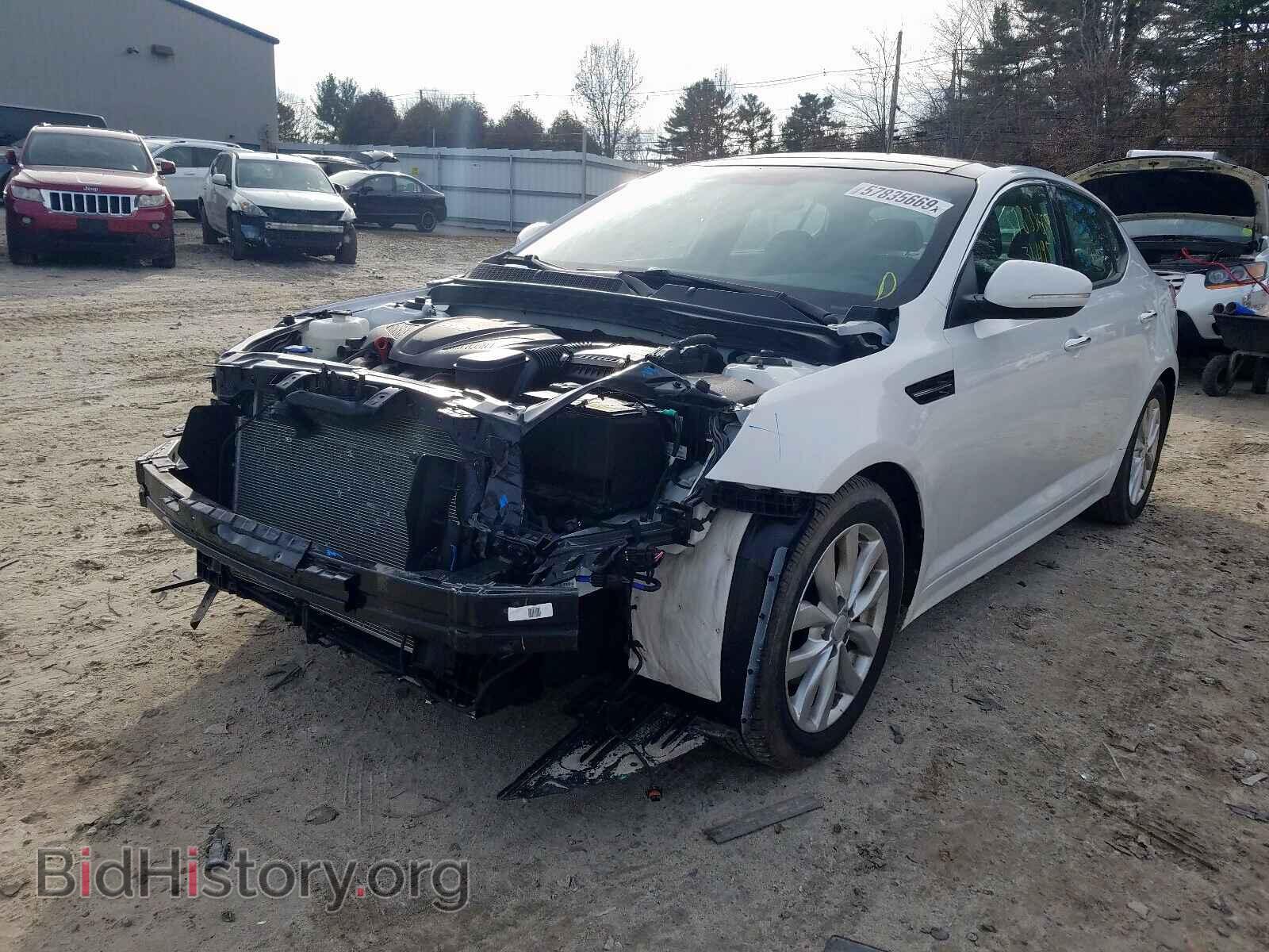 2015 KIA OPTIMA - VIN: 5XXGN4A70FG490661 - Фото 2