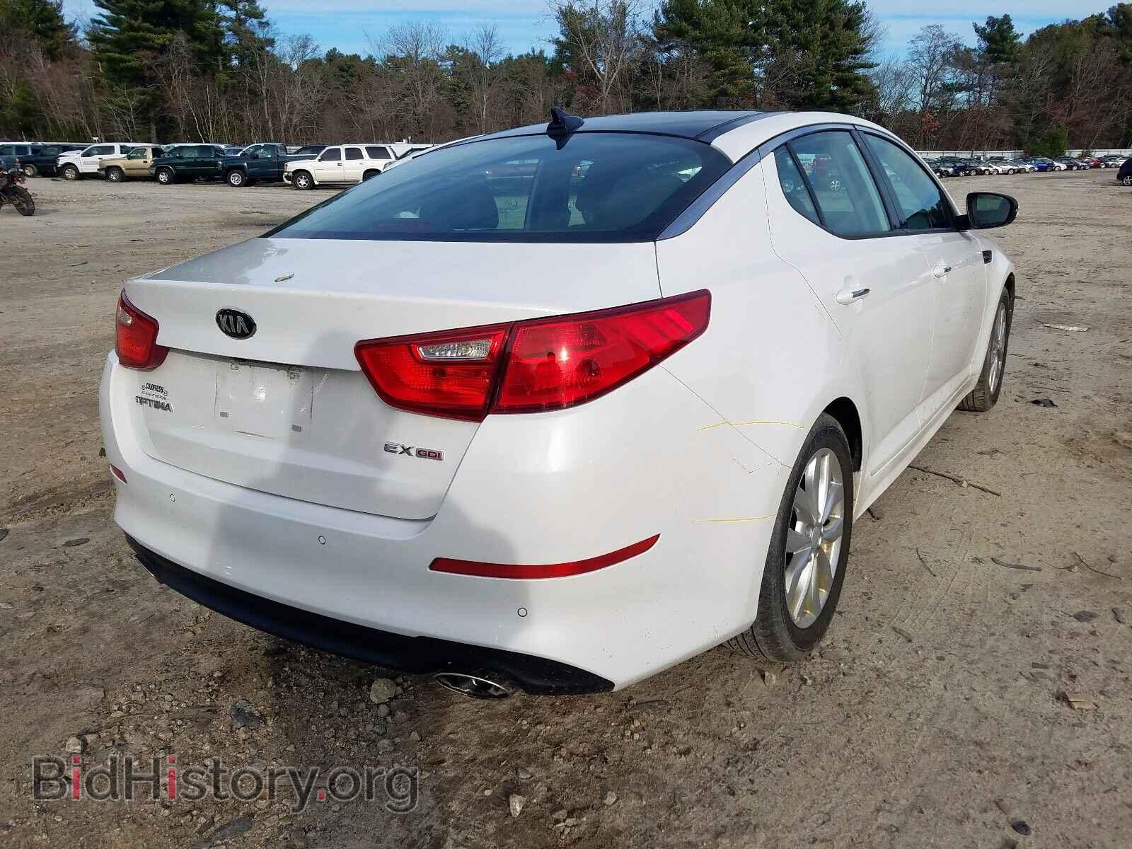 2015 KIA OPTIMA - VIN: 5XXGN4A70FG490661 - Фото 4