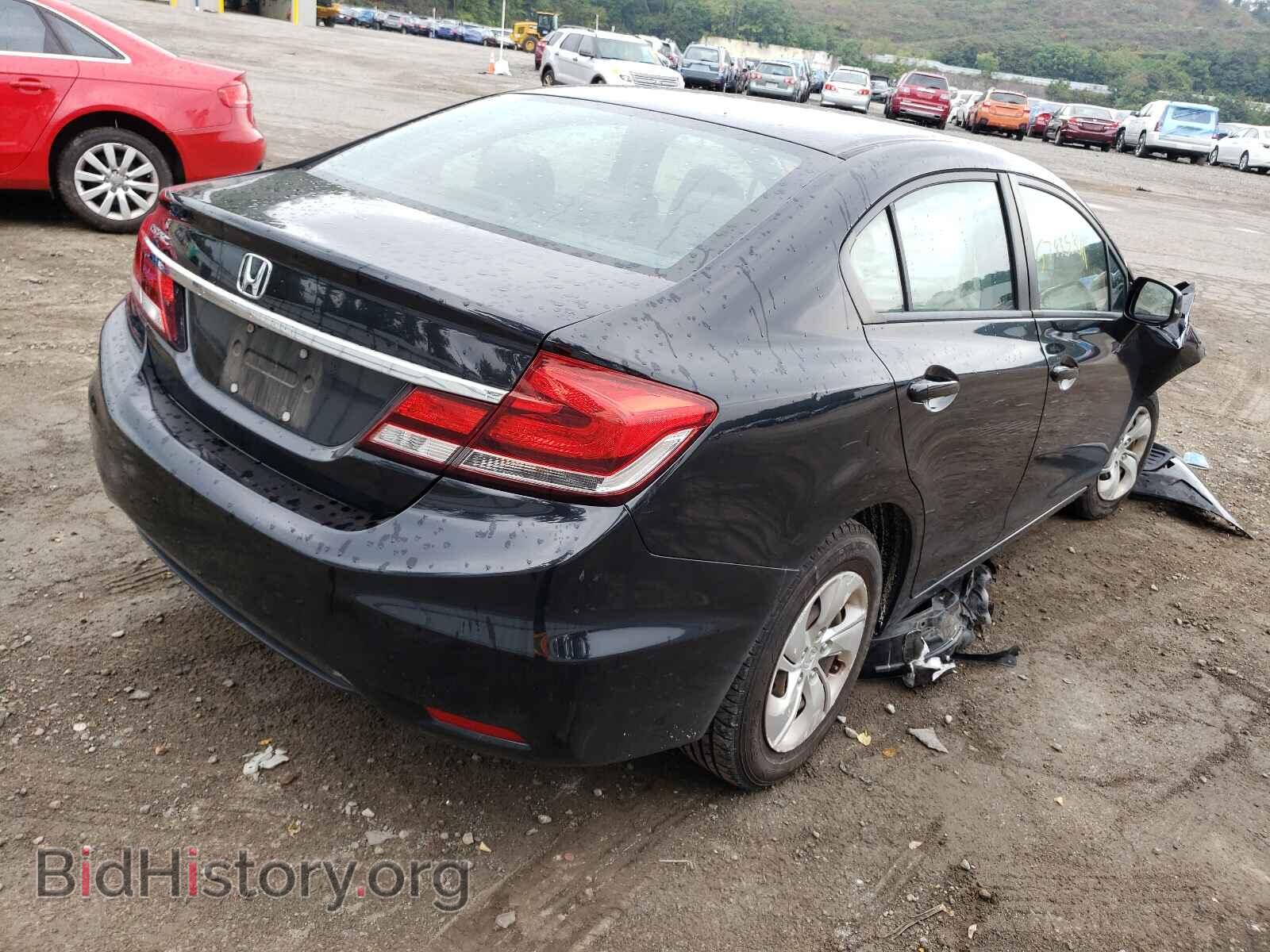 2013 HONDA CIVIC - VIN: 19XFB2F57DE216346 - Фото 4
