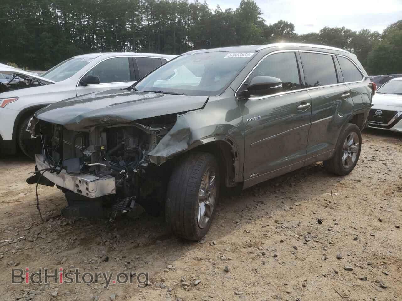 Фотография 5TDDGRFH9JS043149 - TOYOTA HIGHLANDER 2018