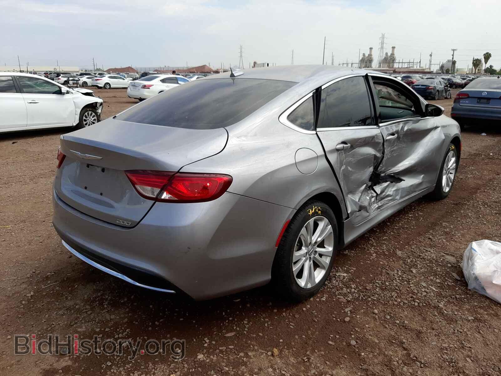 2015 CHRYSLER 200 - VIN: 1C3CCCAB5FN757000 - Фото 4