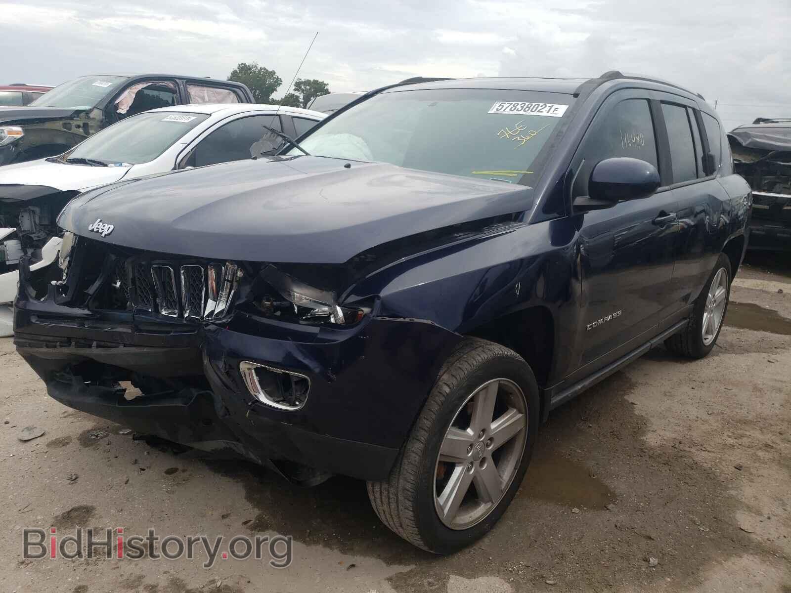 2014 JEEP COMPASS - VIN: 1C4NJCEA2ED786339 - Фото 2