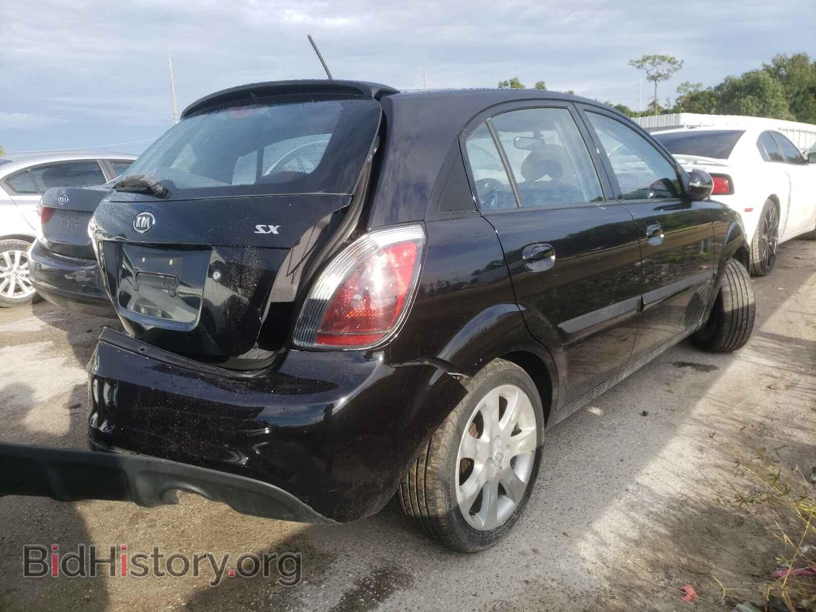 2010 KIA RIO - VIN: KNADH5A33A6650839 - Фото 4
