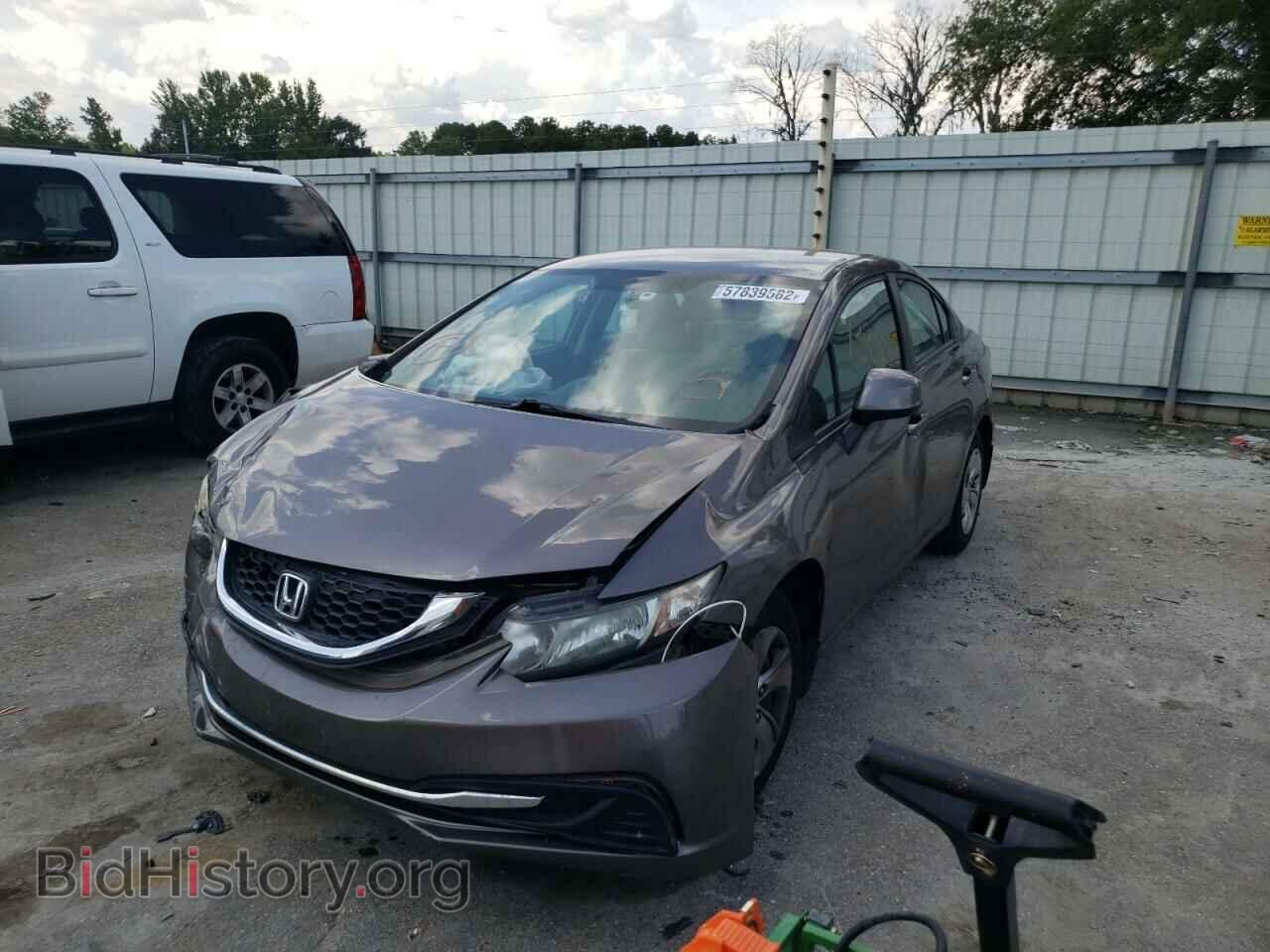 2013 HONDA CIVIC - VIN: 19XFB2F51DE098424 - Фото 2