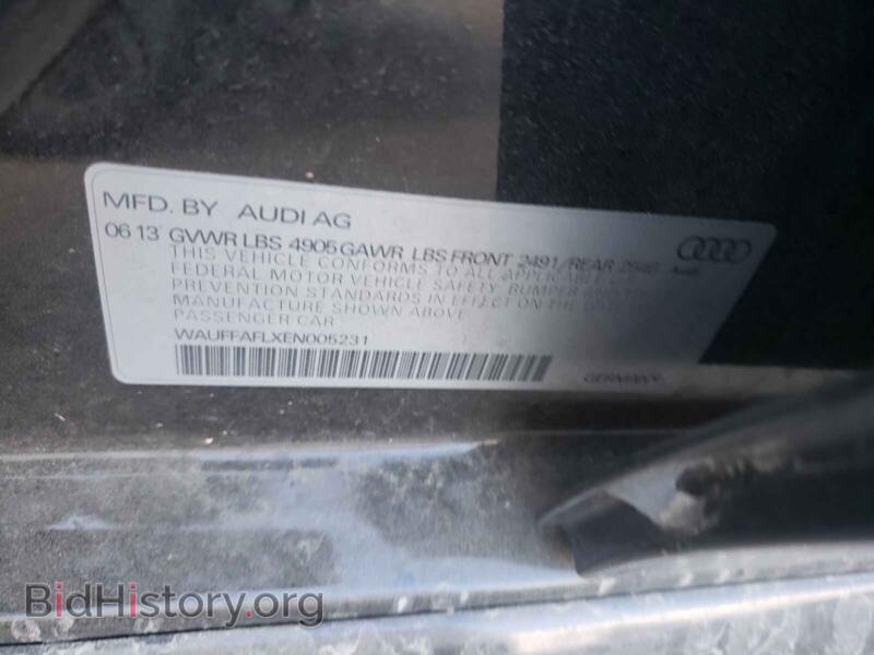 2014 Audi A4 (VIN WAUFFAFLXEN005231) — фото 10 из 10
