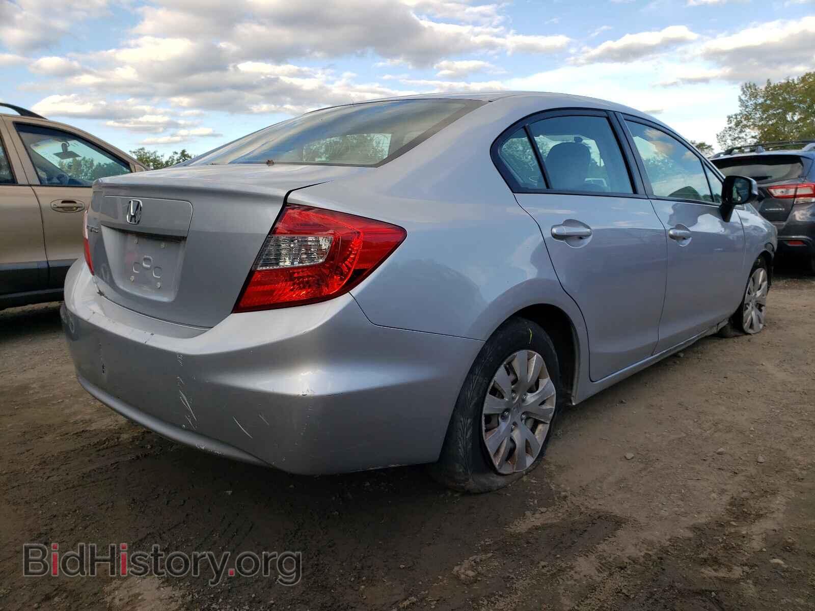 2012 HONDA CIVIC - VIN: 2HGFB2F52CH557822 - Фото 4