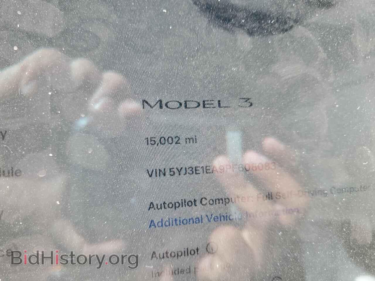 2023 TESLA MODEL 3 - VIN: 5YJ3E1EA9PF608083 - Фото 9