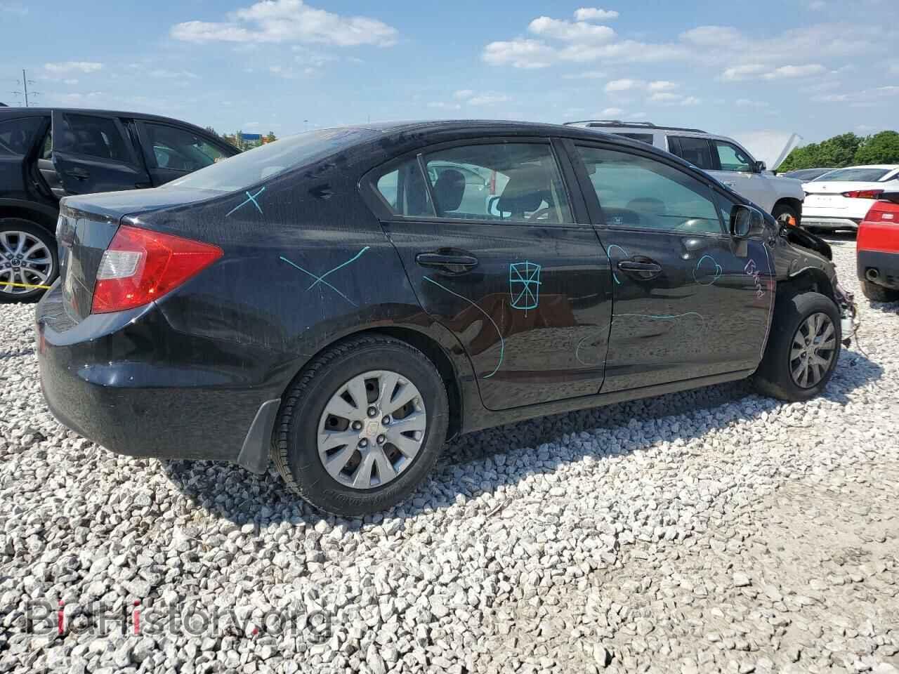 2012 HONDA CIVIC - VIN: 19XFB2F53CE044380 - Фото 3