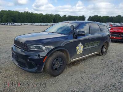 2021 Dodge DURANGO Pursuit, черный — VIN 1C4SDJFT2MC696191, Copart