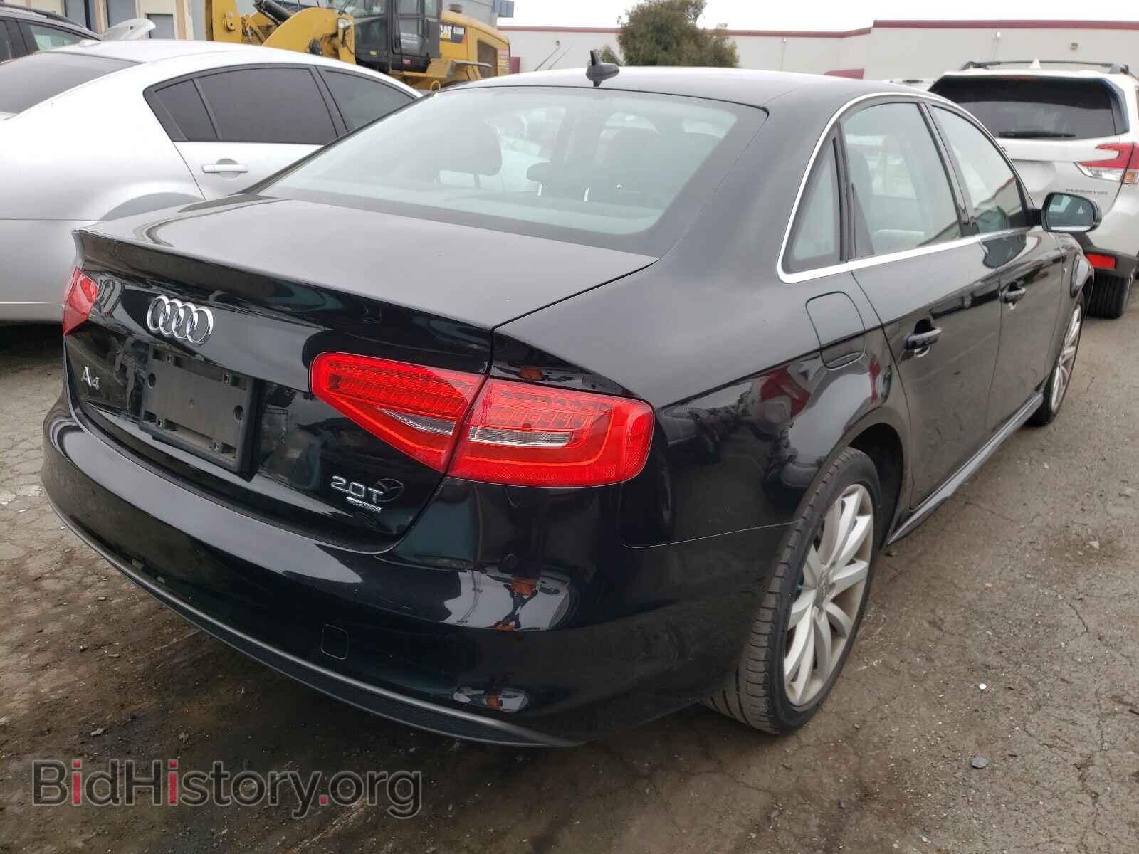 2014 AUDI A4 - VIN: WAUDFAFL9EN021590 - Photo 4