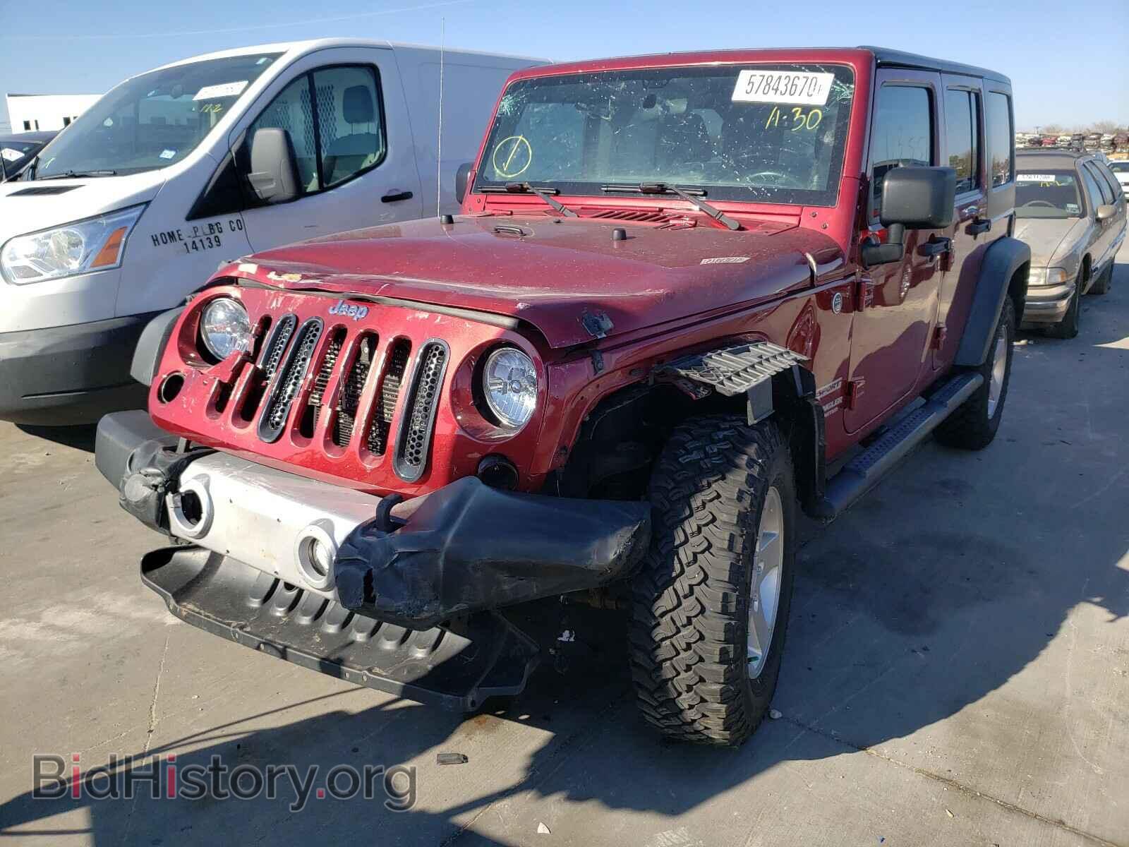 2012 JEEP WRANGLER - VIN: 1C4BJWDG4CL166380 - Фото 2