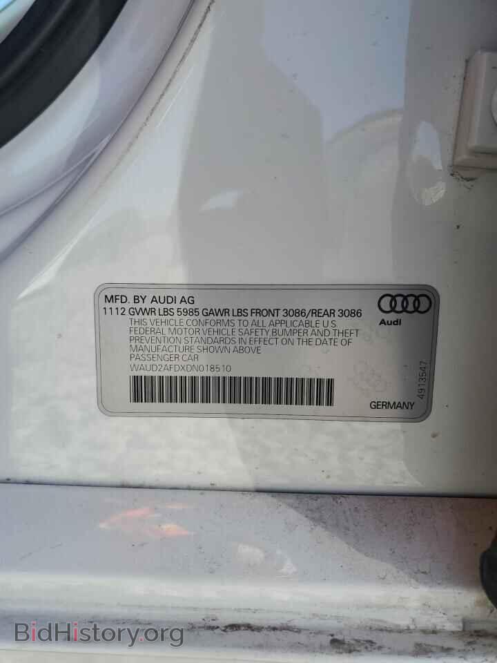 2013 AUDI S8 - VIN: WAUD2AFDXDN018510 - Photo 13