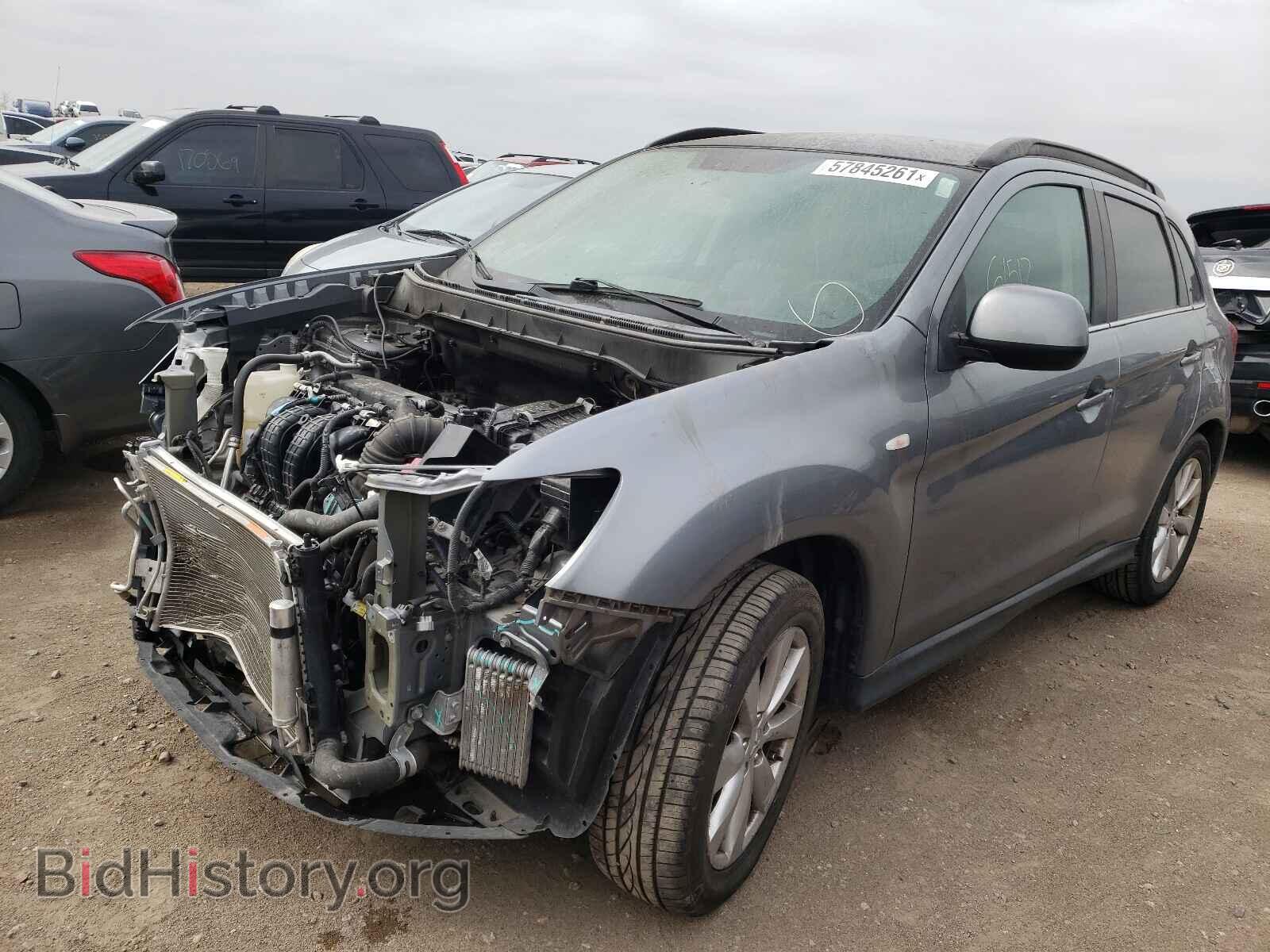 2015 MITSUBISHI OUTLANDER - VIN: 4A4AR4AU3FE021027 - Фото 2