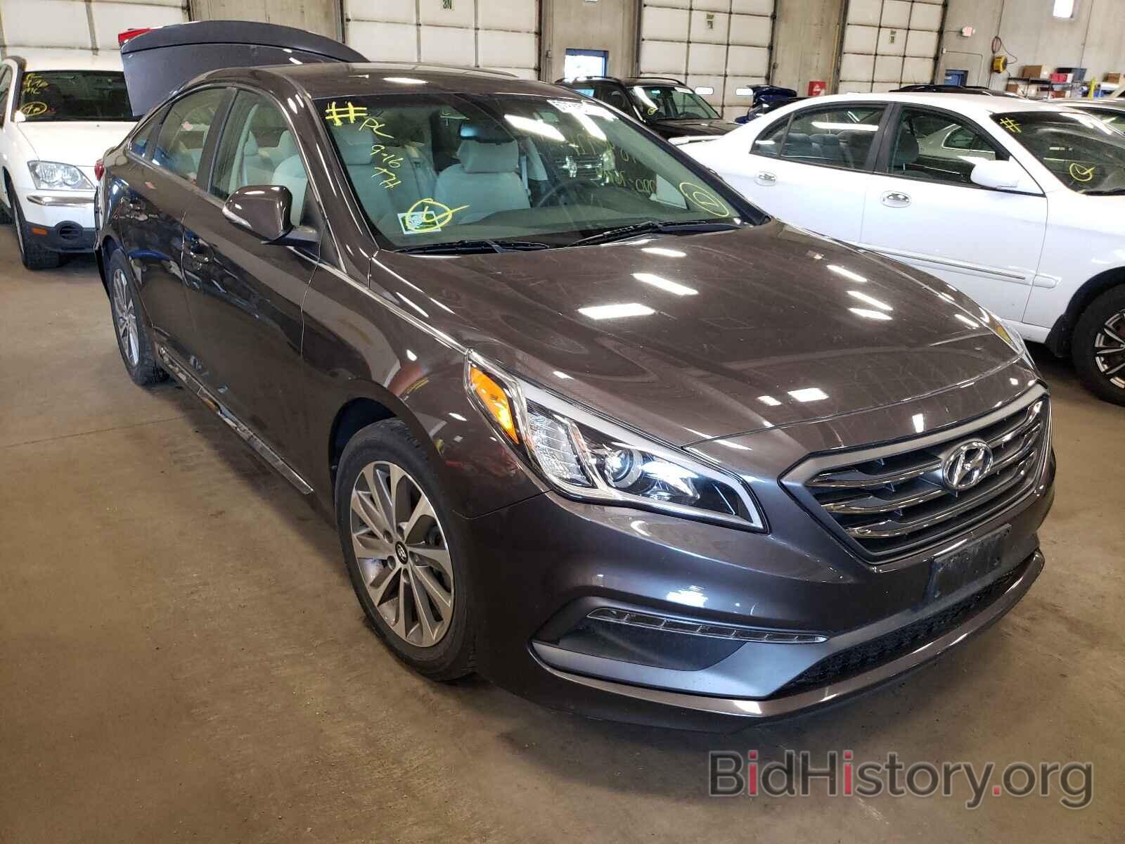 Photo 5NPE34AF9FH030035 - HYUNDAI SONATA 2015