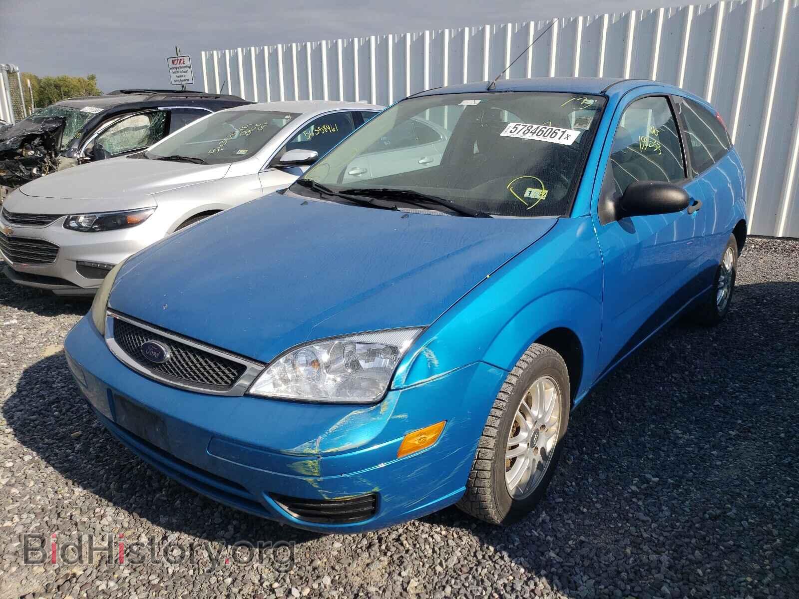 2007 FORD FOCUS - VIN: 1FAFP31N57W201276 - Фото 2