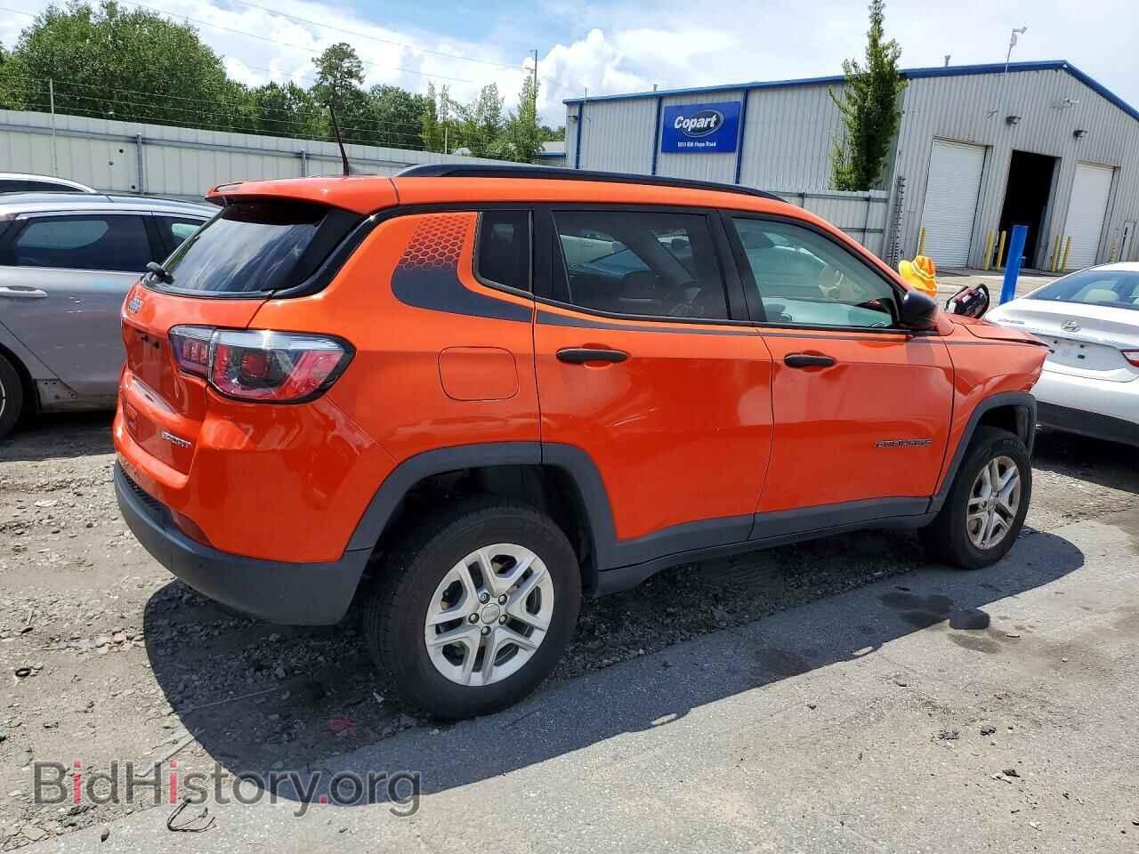 2018 JEEP COMPASS - VIN: 3C4NJDAB0JT213562 - Фото 3