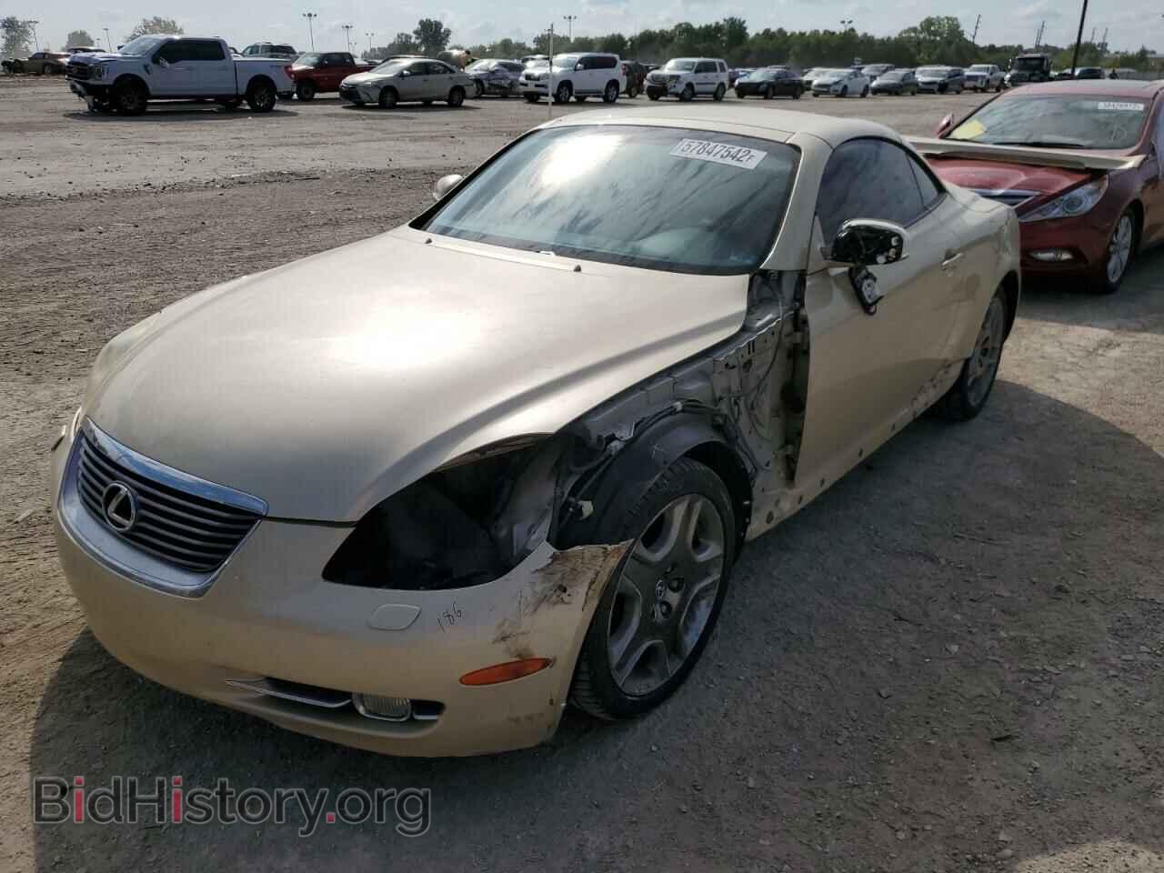 2006 LEXUS SC430 - VIN: JTHFN48Y169000458 - Фото 2