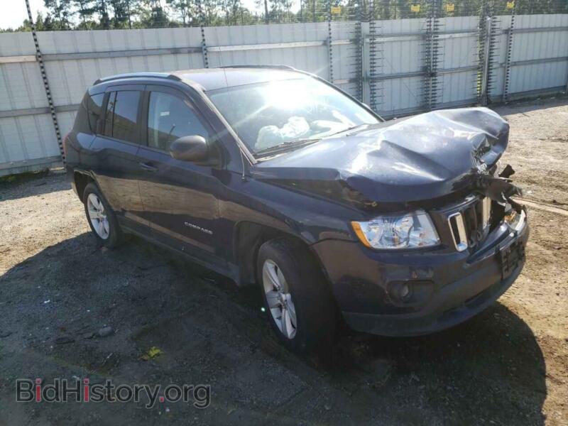 2012 Jeep COMPASS Compass SP (VIN 1C4NJDBB6CD630417) — фото 1 из 10, Copart, повреждение: передняя часть