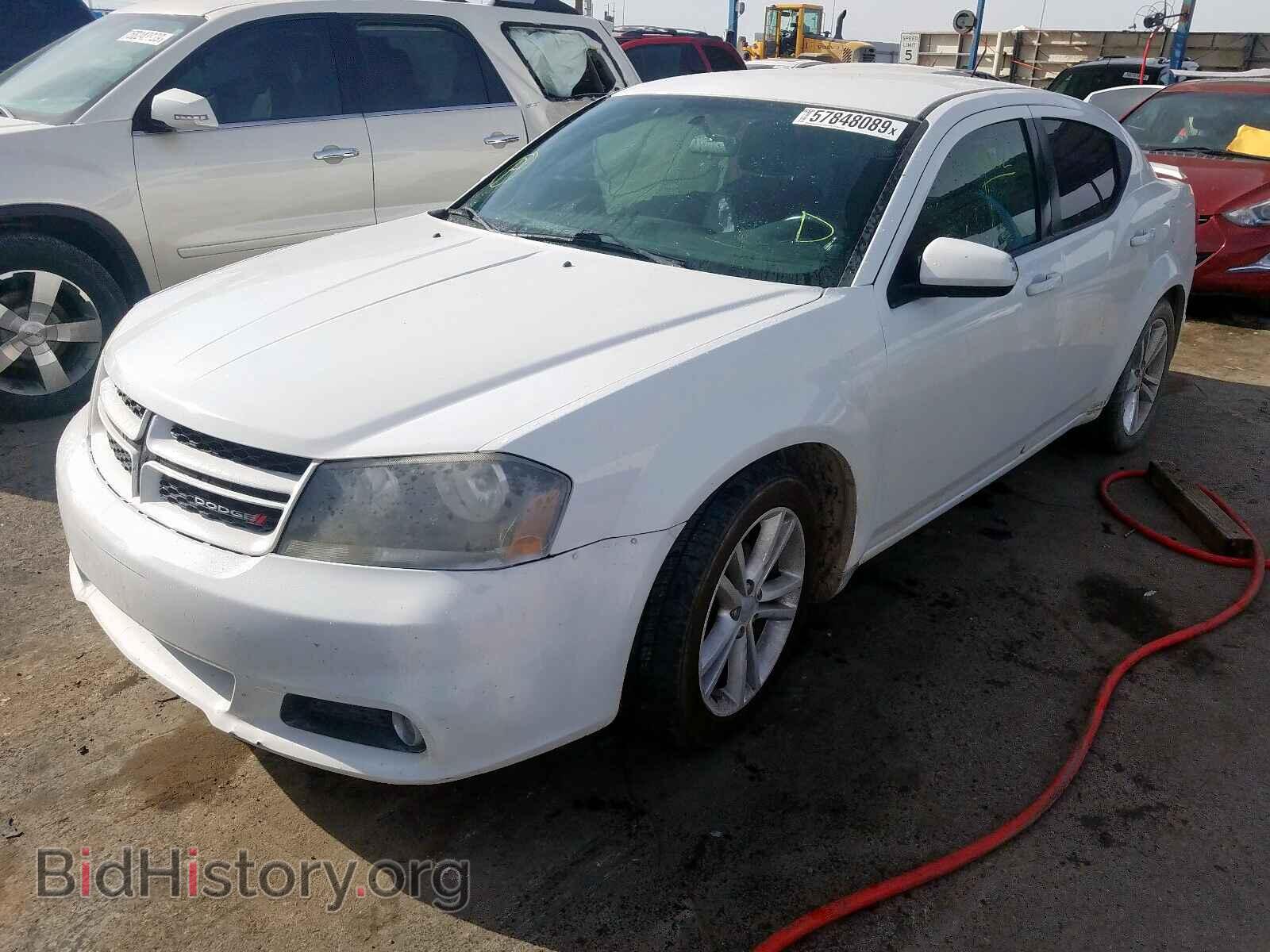 2014 DODGE AVENGER - VIN: 1C3CDZCB9EN187868 - Фото 2