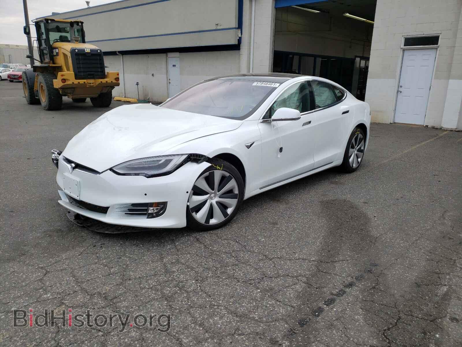 2020 TESLA MODEL S - VIN: 5YJSA1E26LF385415 - Фото 2