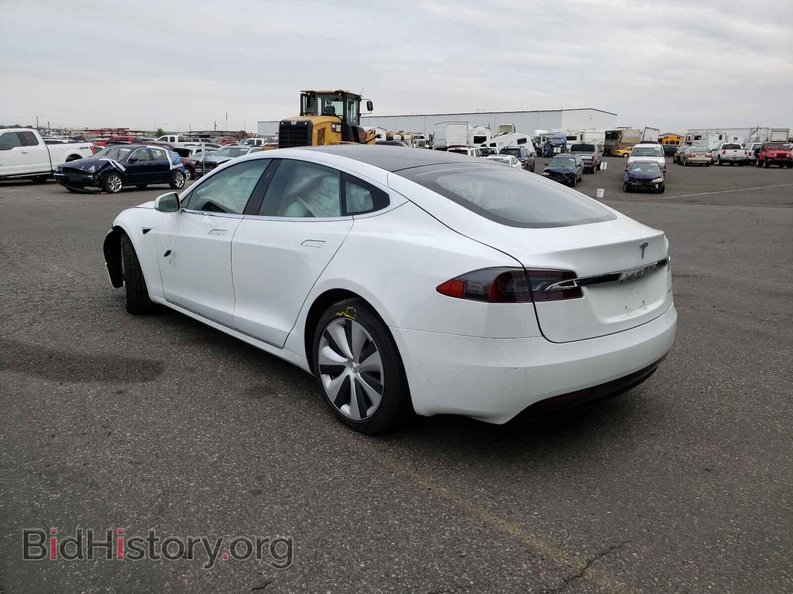 2020 TESLA MODEL S - VIN: 5YJSA1E26LF385415 - Фото 3