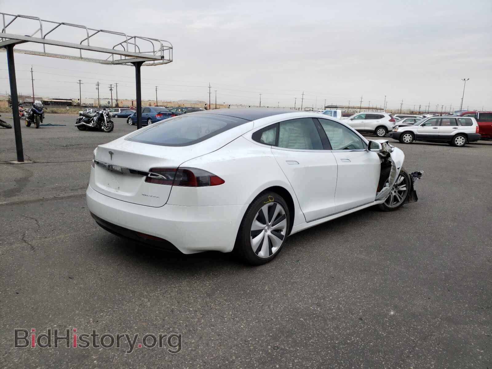 2020 TESLA MODEL S - VIN: 5YJSA1E26LF385415 - Фото 4