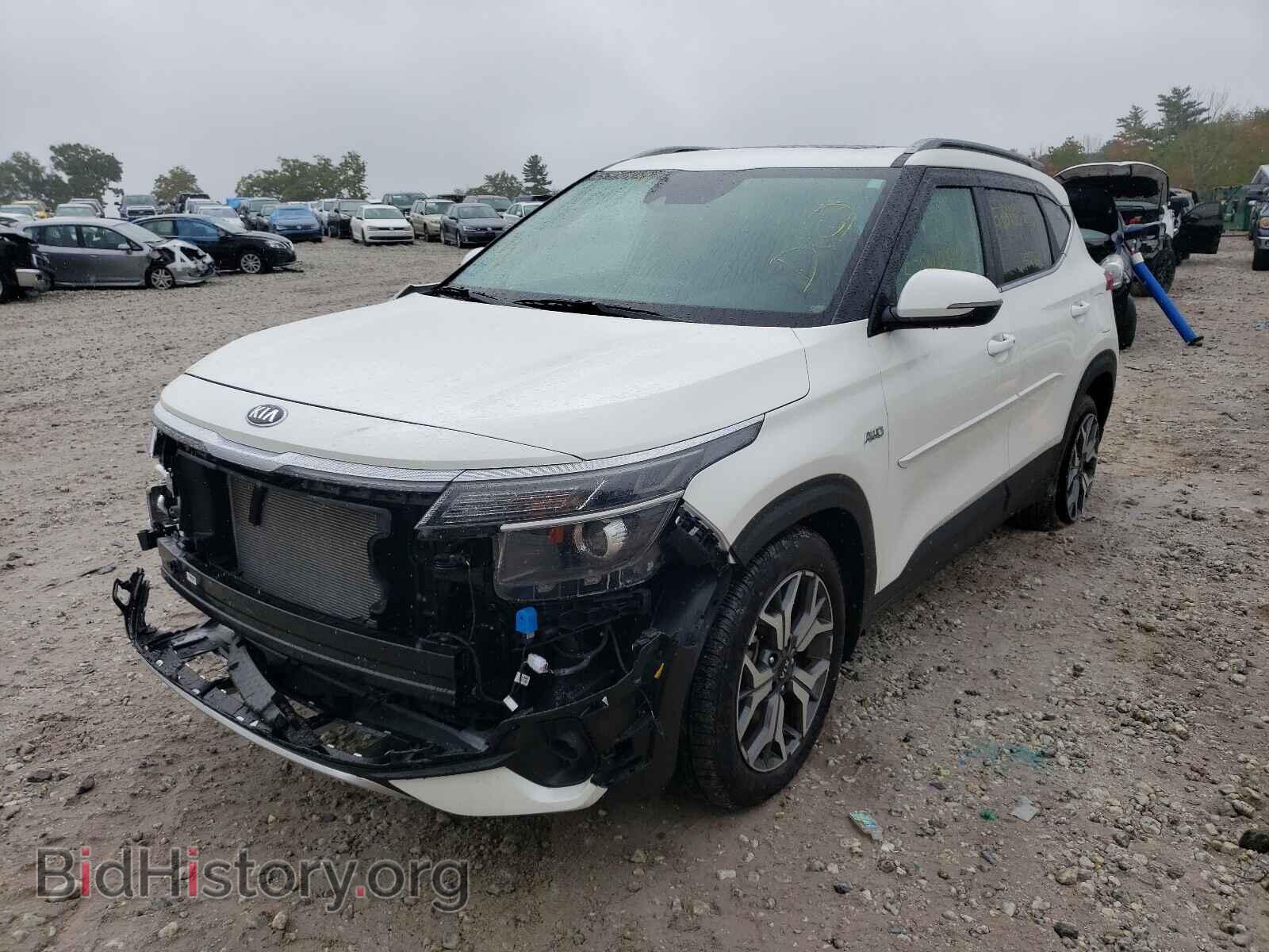 2021 KIA SELTOS - VIN: KNDERCAA7M7120766 - Фото 2