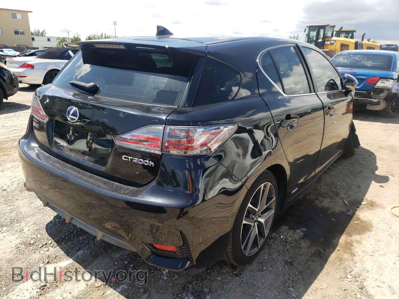 2015 LEXUS CT 200 - VIN: JTHKD5BH5F2222865 - Фото 4