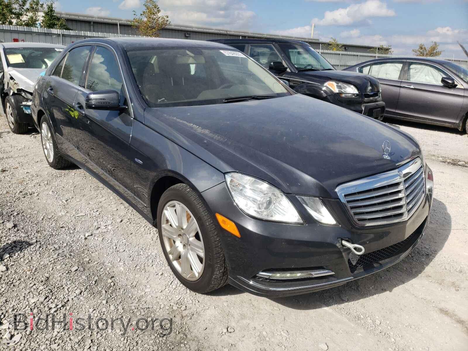 Photo WDDHF8JBXCA631326 - MERCEDES-BENZ E-CLASS 2012