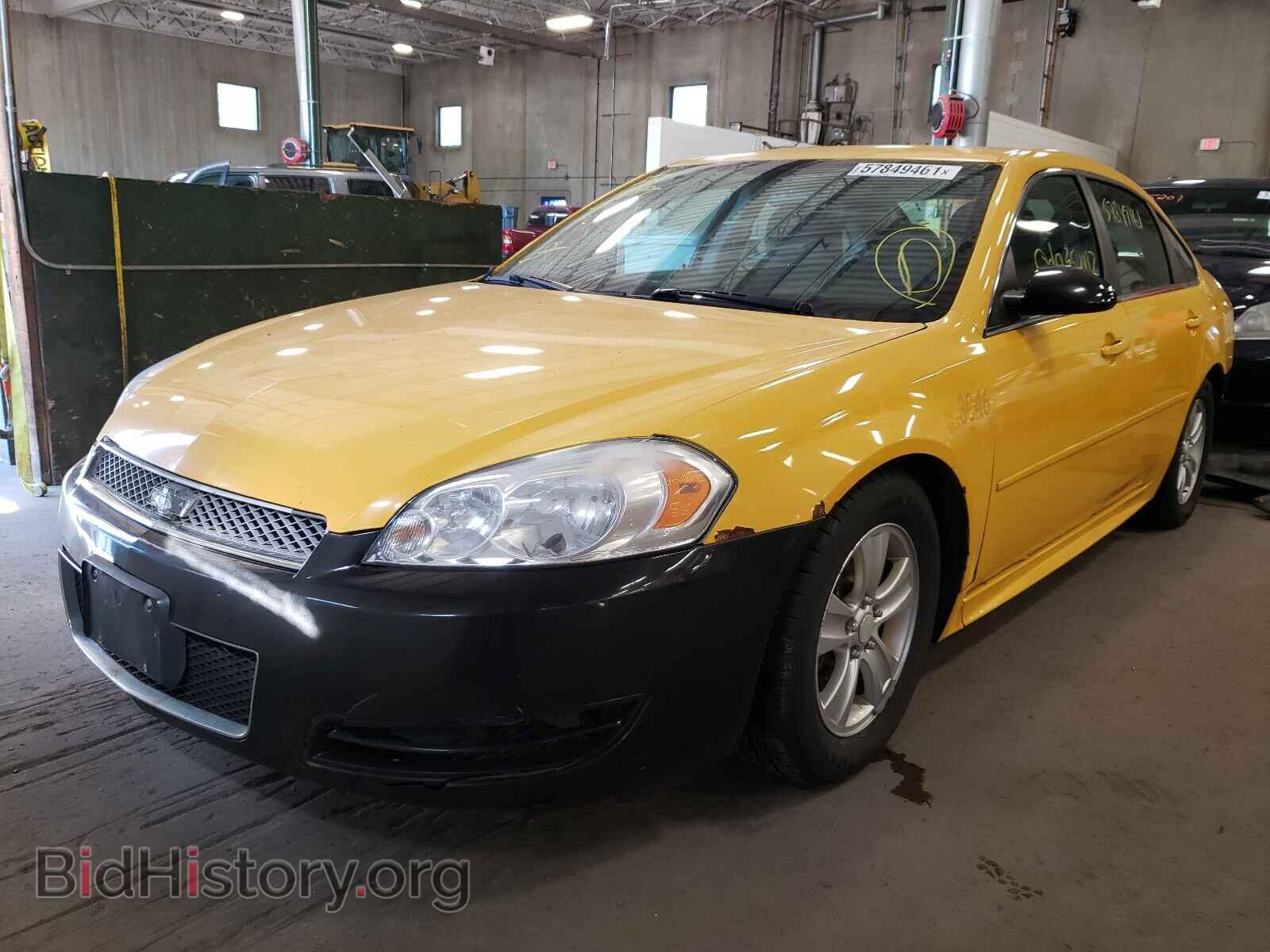 2012 CHEVROLET IMPALA - VIN: 2G1WF5E34C1186071 - Фото 2