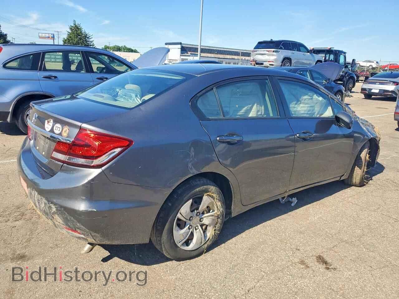 2013 HONDA CIVIC - VIN: 19XFB2F56DE096359 - Фото 3