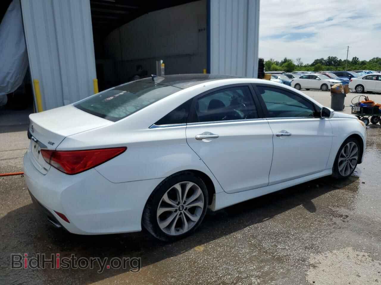 2014 HYUNDAI SONATA - VIN: 5NPEC4AB3EH869383 - Фото 3