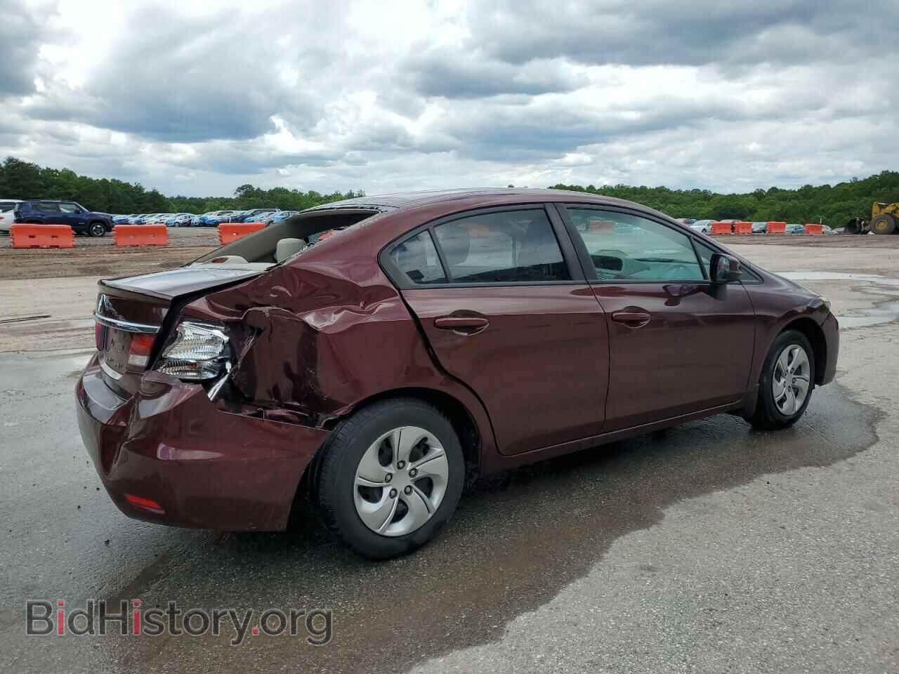 2013 HONDA CIVIC - VIN: 19XFB2F54DE220709 - Фото 3