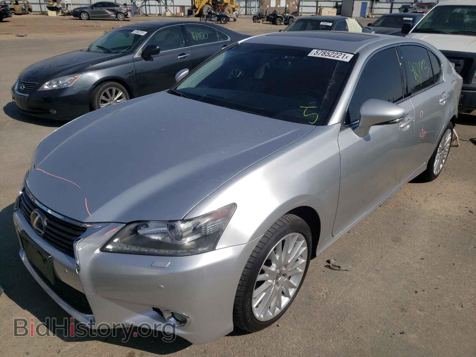 2013 LEXUS GS350 - VIN: JTHCE1BL3D5000349 - Фото 2