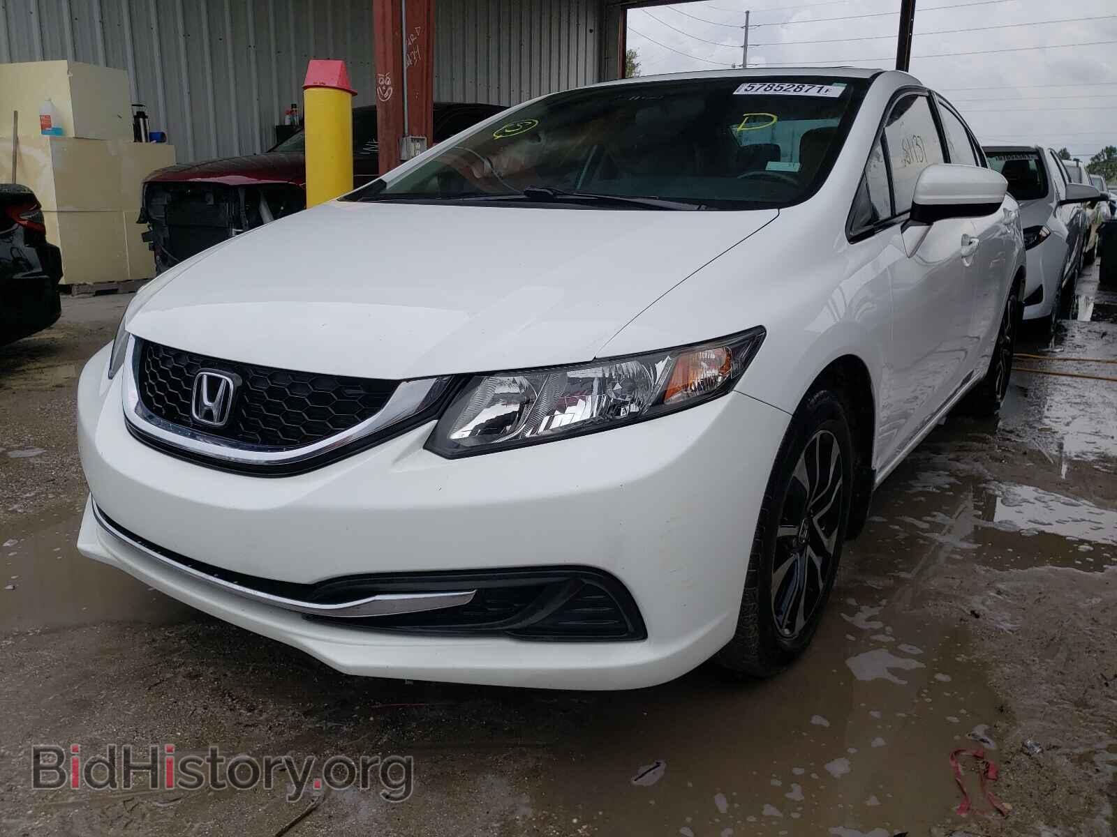 2015 HONDA CIVIC - VIN: 19XFB2F84FE020068 - Фото 2