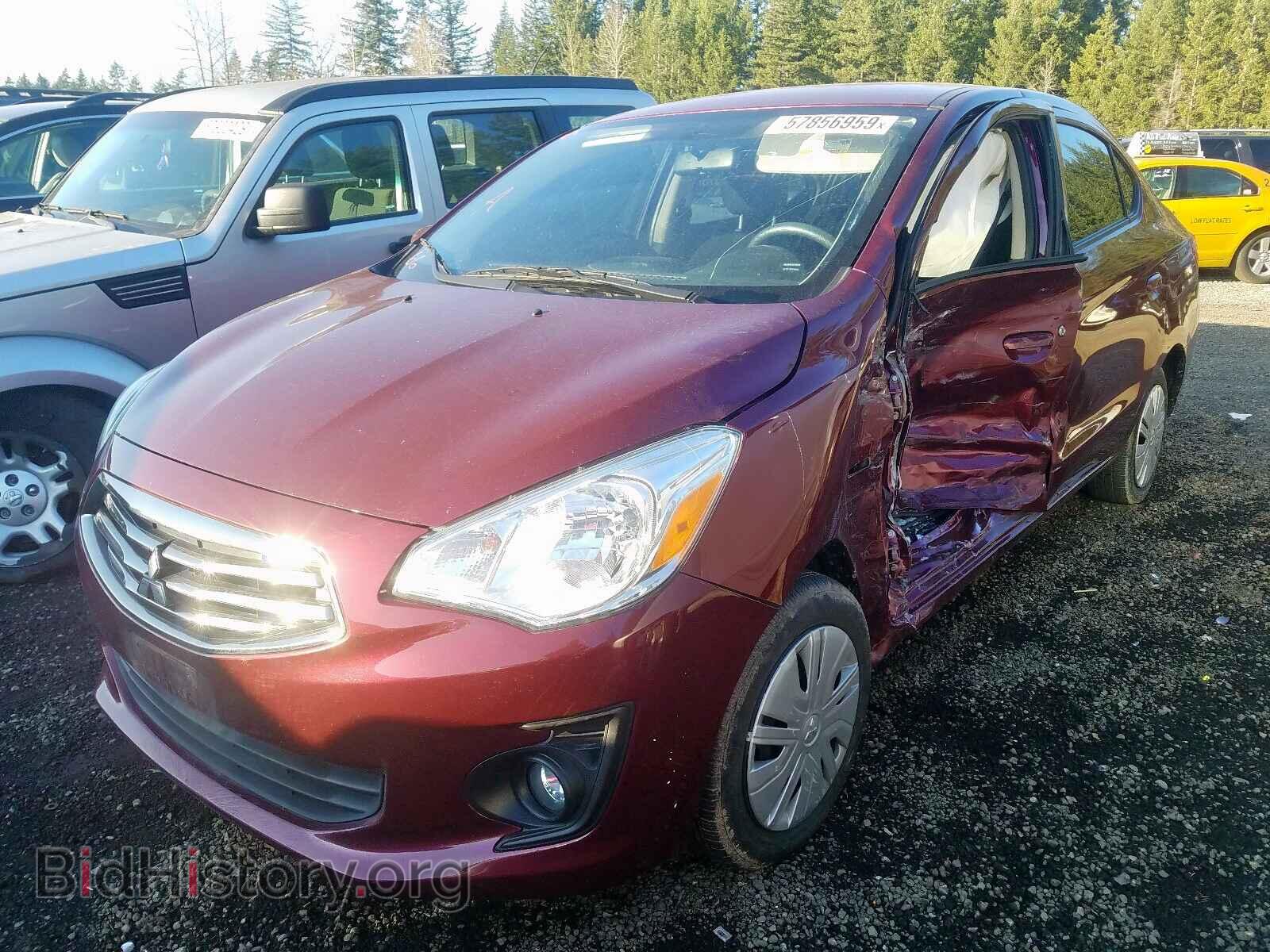 2017 MITSUBISHI MIRAGE G4 - VIN: ML32F3FJ9HHF07751 - Фото 2
