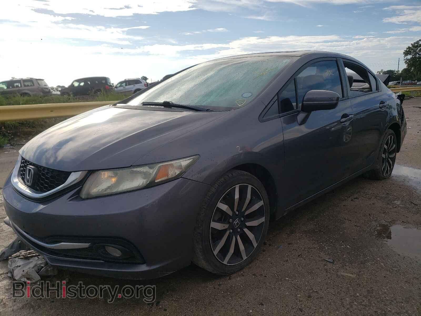 2015 HONDA CIVIC - VIN: 2HGFB2F97FH501284 - Фото 2