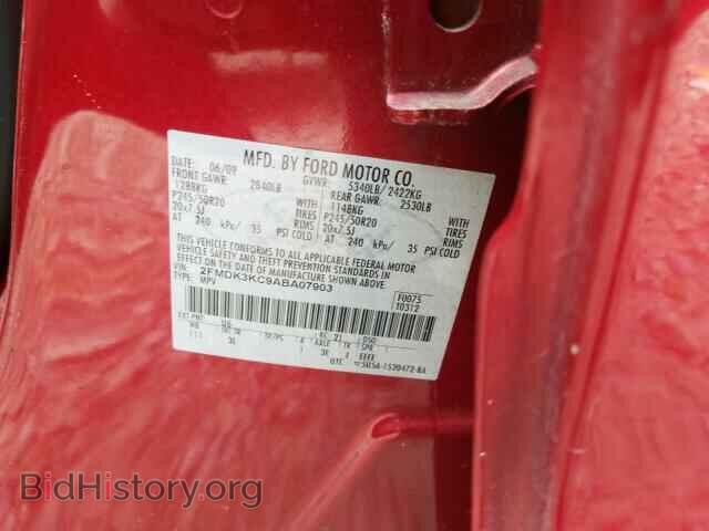 2010 FORD EDGE - VIN: 2FMDK3KC9ABA07903 - Photo 10
