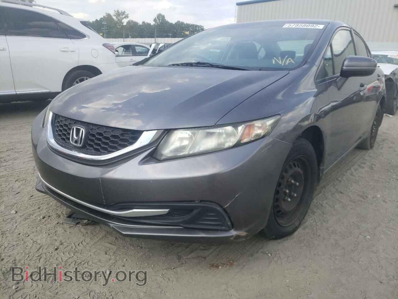 2014 HONDA CIVIC - VIN: 19XFB2F57EE070046 - Фото 2